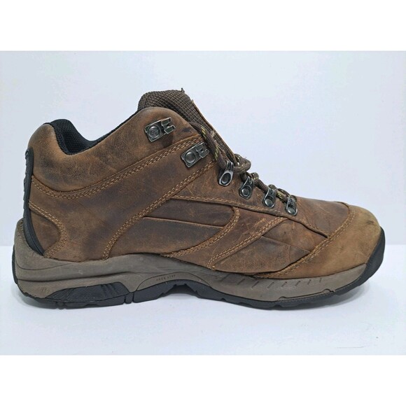 New Balance Mens 9.5 4E WIDE 977 Leather Hiking Boots Brown Goretex Waterproof - Picture 4 of 11